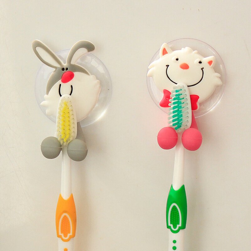 Toothbrush Holder - Animal Hanger Suction