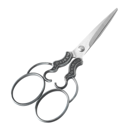 Mini Straight-Blade Vintage Handmade Embroidery Cross Stitch Snips Portable Household Scissors Genuine Tea Leaf Snips