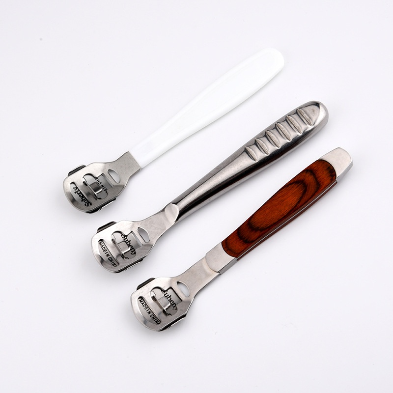 Stainless Steel Foot File Callus Remover Reusable Foot Scraper and Heel File Set Dead Skin Care Tool Kit