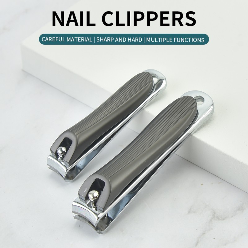 Factory Wholesale Professional Pedicure Tools sharp Stainless Steel Curved Blade Nail Clipper with File Nail for Men