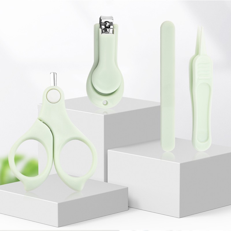 Baby Manicure Set and Pedicure Set With Cute Case Baby Grooming Gift Set for Newborns