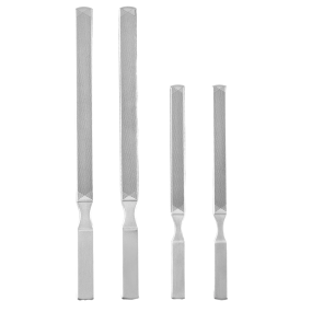 Large Double-Sided and Four-Sided Pedicure File Strip 13cm/18cm Thickened Stainless Steel Nail Polisher