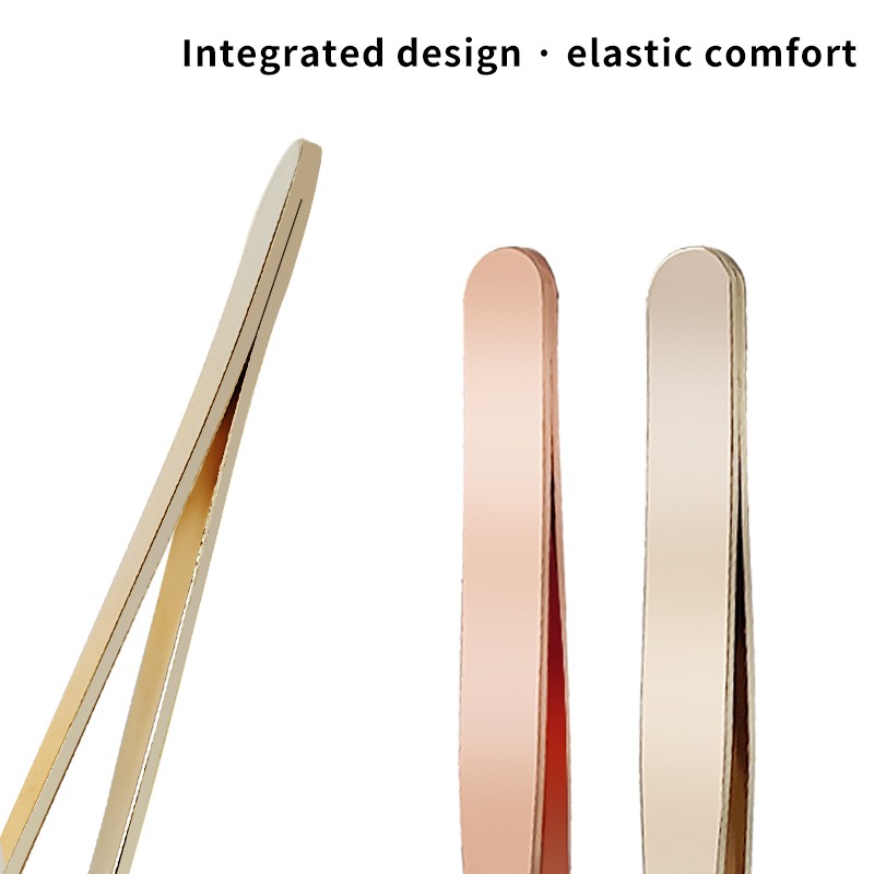 Wholesale Eyebrow Tweezer Stainless Steel 96 Slanted Pointed False Eyelashes Set Colorful Clamps Clip