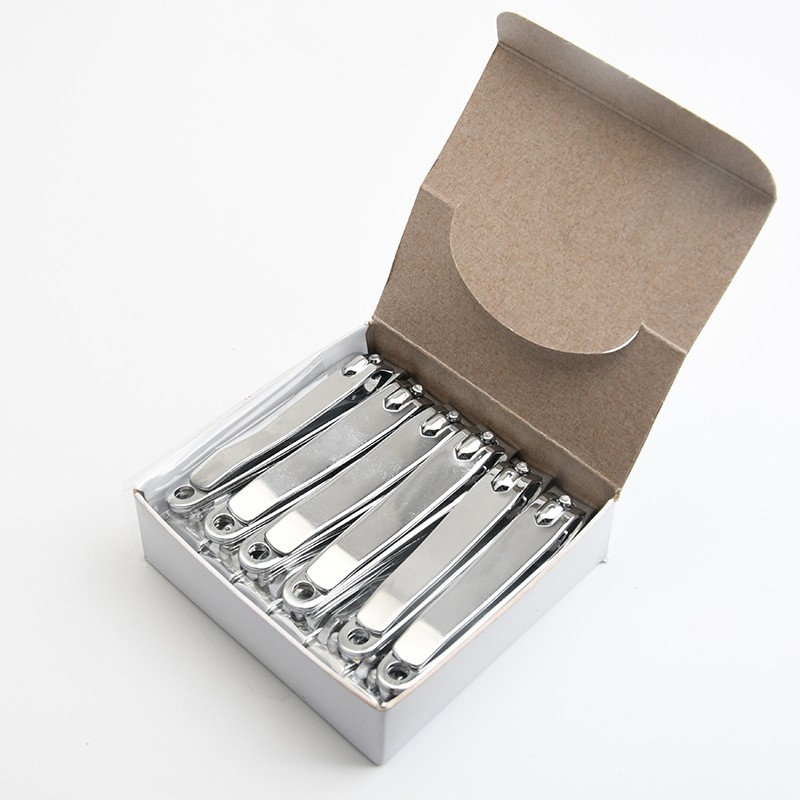 Private Brand High Quality Carbon Steel Toe Pedicure Nail Clipper with File Curved Blade Nail Cutter for Fingers