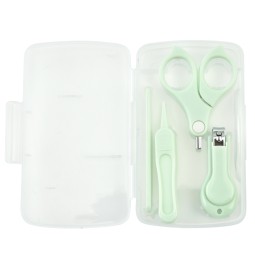 Safe Nail and Foot Repair 4-piece Set Multi Functional Baby Nail Clipper Set Cute Newborn Beauty Set