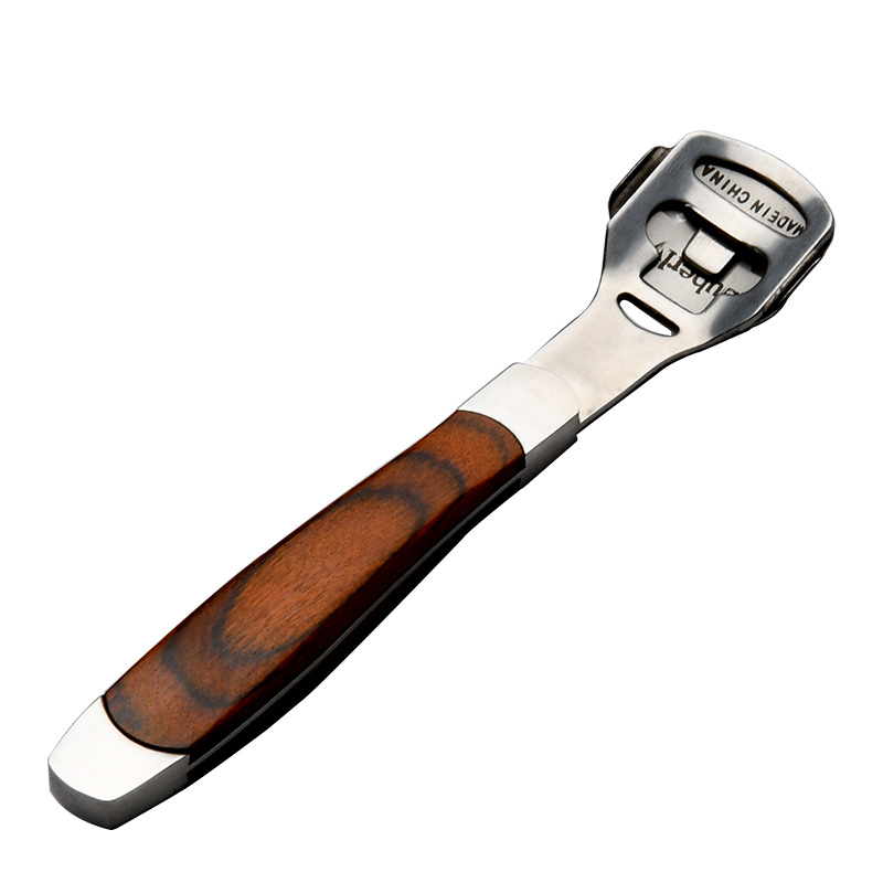 Stainless Steel Foot File Callus Remover Reusable Foot Scraper and Heel File Set Dead Skin Care Tool Kit