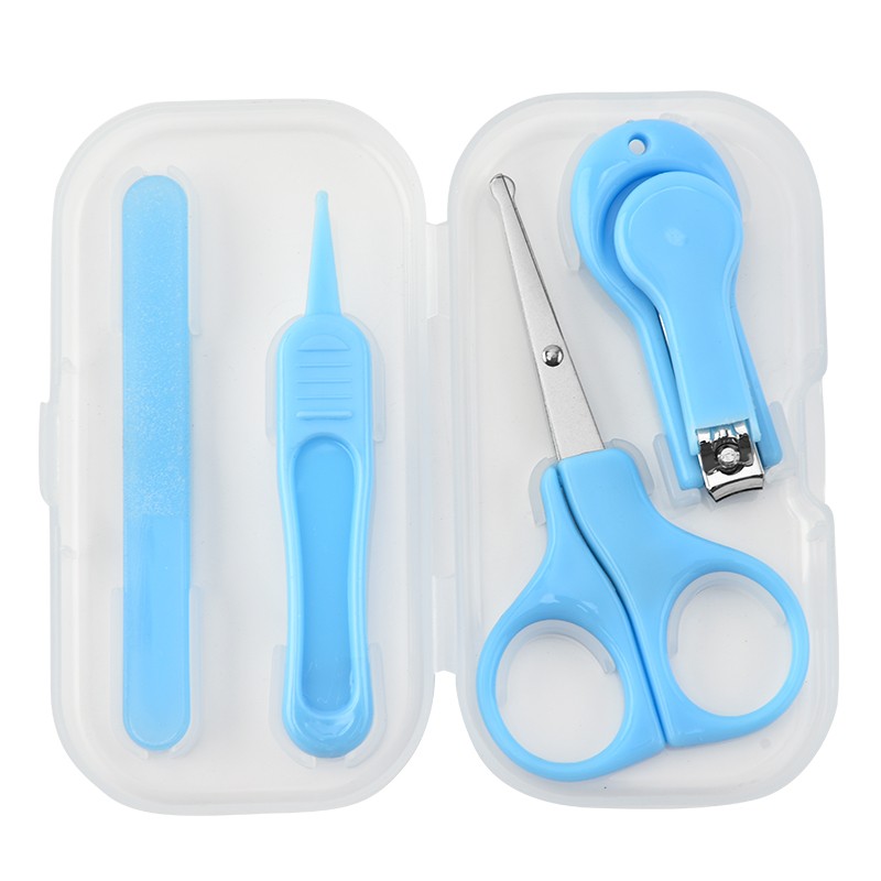 4-in-1 Wholesale Baby Nail Care Kit Children Kids Nail Trimmer Newborn Baby Nail Cutter Clipper Set