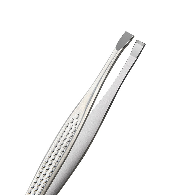 Factory Wholesale Op Quality  New Arrival Eyebrow Tweezers Stainless Steel TSlanted Eyebrow Tweezers