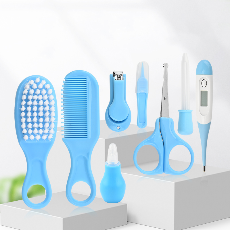 8 in 1 Baby Nail Trimmer Set Newborn Nursery Health Care Set for Newborn Infant Toddlers Baby Boys Girls