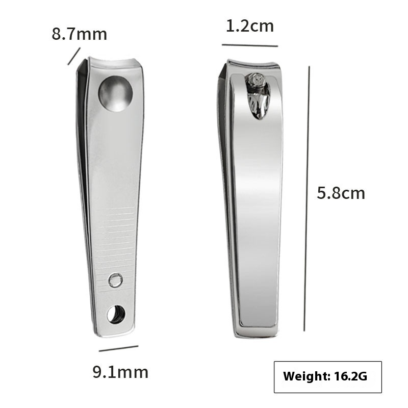 OEM ODM Carbon Steel 608 Nail Clippers Beauty Scissors for Fingers Nail and Toe Cutter Tool for Nail Care