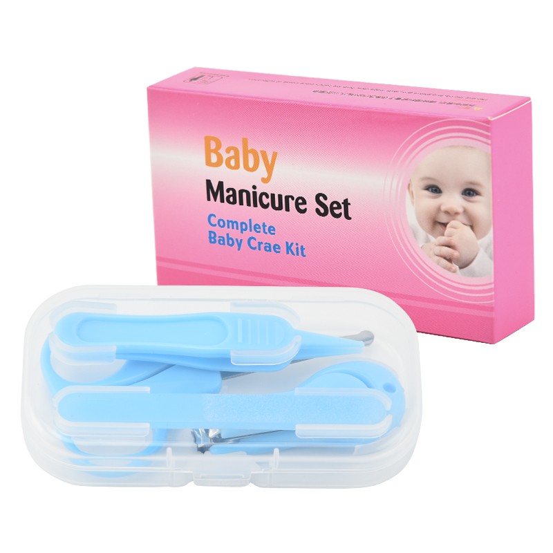 4-in-1 Wholesale Baby Nail Care Kit Children Kids Nail Trimmer Newborn Baby Nail Cutter Clipper Set