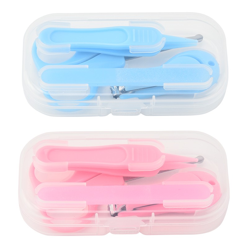 4-in-1 Wholesale Baby Nail Care Kit Children Kids Nail Trimmer Newborn Baby Nail Cutter Clipper Set