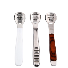 Stainless Steel Foot File Callus Remover Reusable Foot Scraper and Heel File Set Dead Skin Care Tool Kit