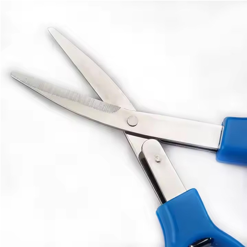 Factory Wholesale Folding Small Scissors PP Handle Stainless Steel Telescopic Portable  Multi Purpose Travel Scissor