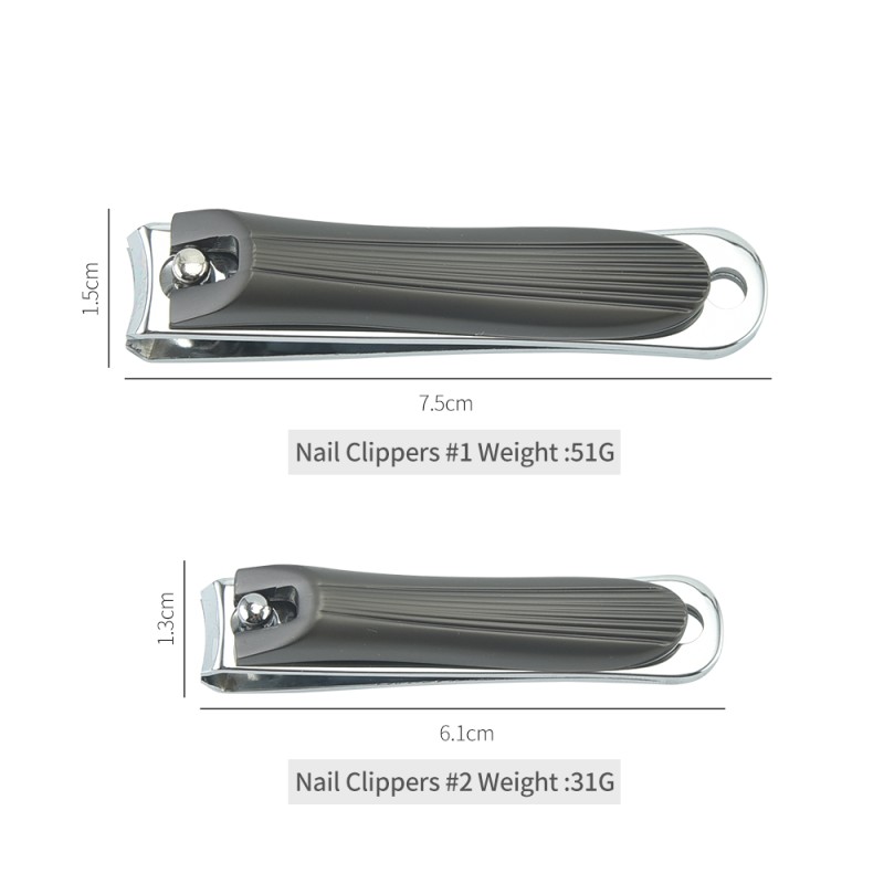 Factory Wholesale Professional Pedicure Tools sharp Stainless Steel Curved Blade Nail Clipper with File Nail for Men