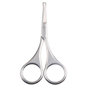 Professional Personal Care Tools Safe Practical Beauty Salon Scissors for Eyebrow Round Nose Hair Trimming  for Man& Women
