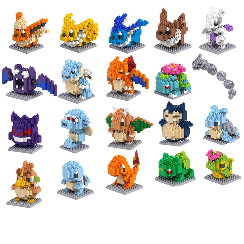 Block Toy - Mini Anime Character