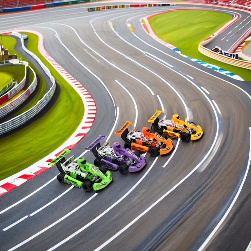 Go Kart Toy - Pull Back Power