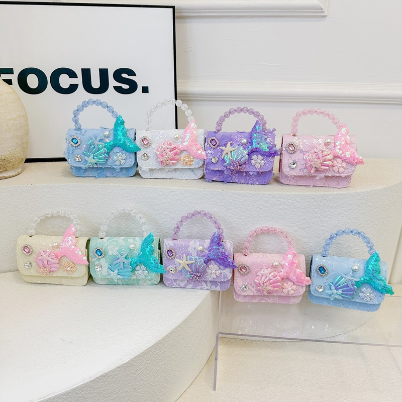 Shoulder Bag - Pearl Chain Fashion