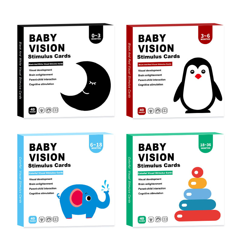 Baby Cards - Black White Visual Stimulation Paper