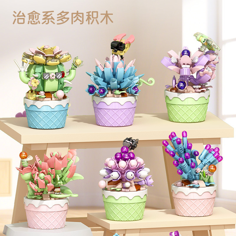 Plant Toy - Succulent Potted DIY