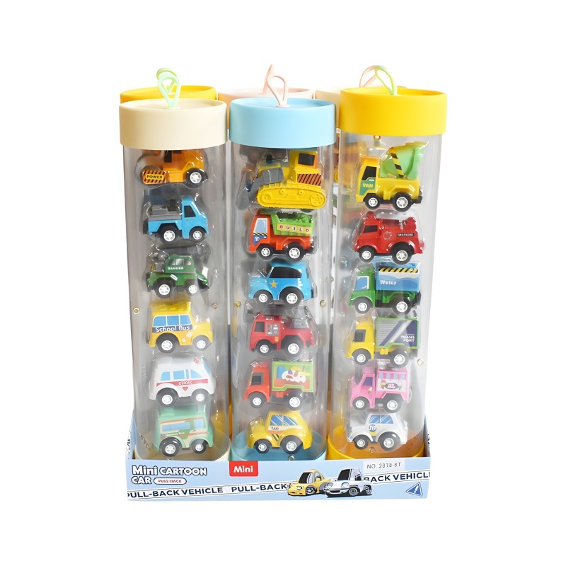 Car Toy - Mini Cartoon Gashapon