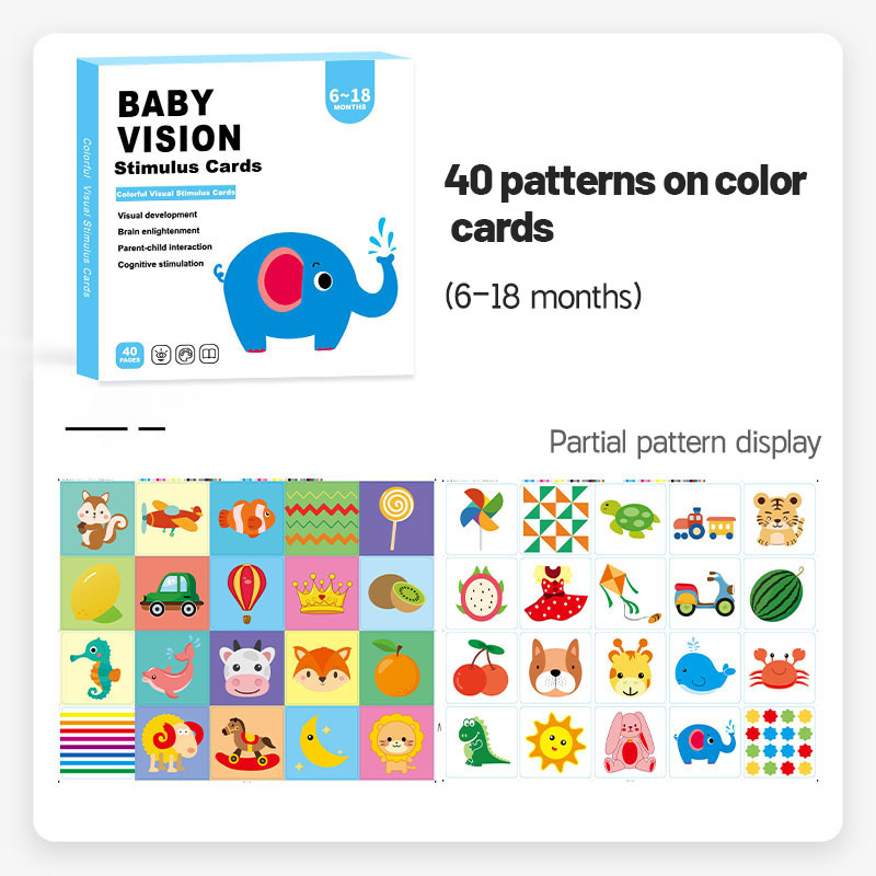 Baby Cards - Black White Visual Stimulation Paper