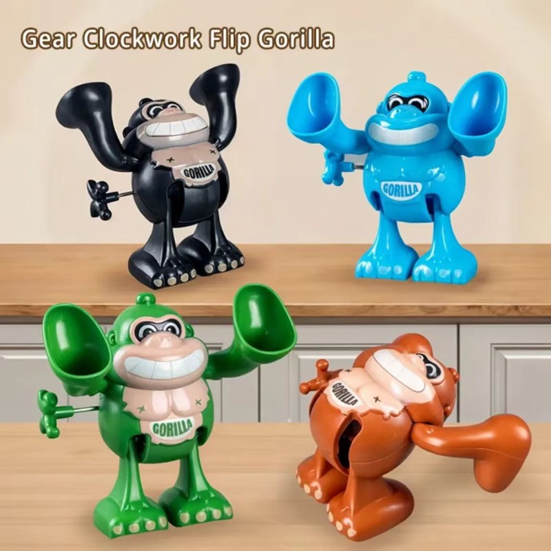 Wind up Toy - Duck Flip Cartoon