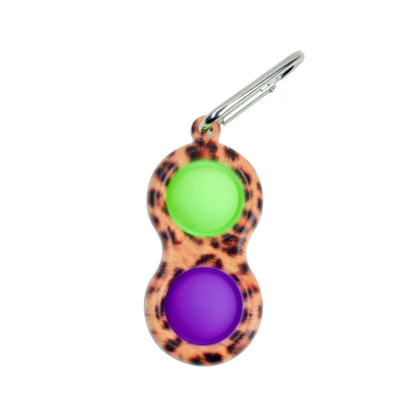 Silicone Fidget - Stress Relief Keychain