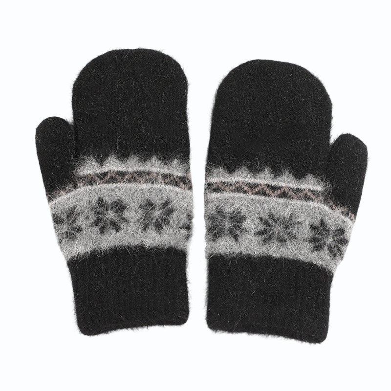 Children Gloves - Snowflake Knitted Warm