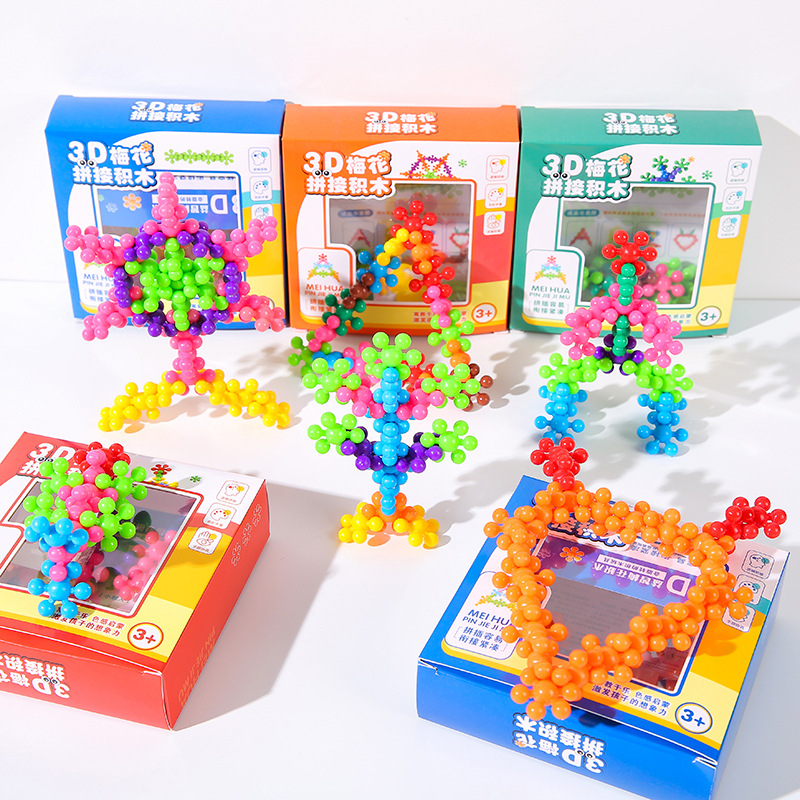 Puzzle Toy - 3D Snowflake Rotating