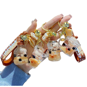 Bear Pendant - Acrylic Colorful Milk