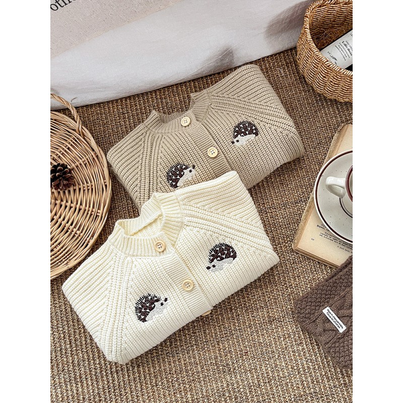 Baby Jumpsuit - Animal Print Korean Knitted