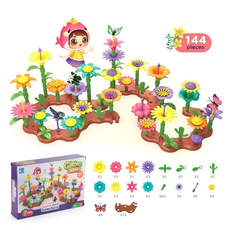 Flower Blocks - 272pcs Garden Set