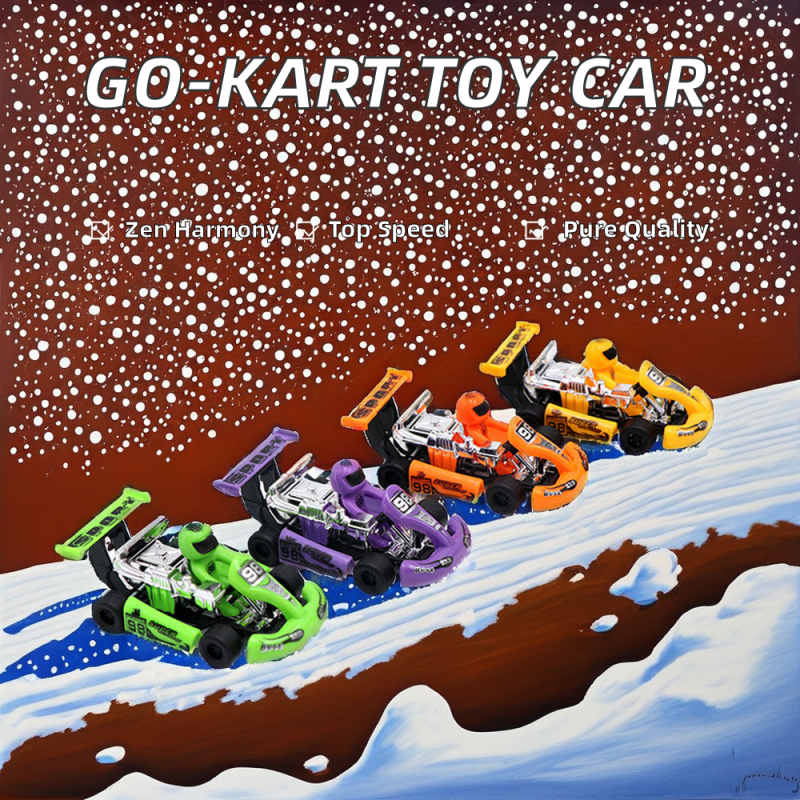Go Kart Toy - Pull Back Power