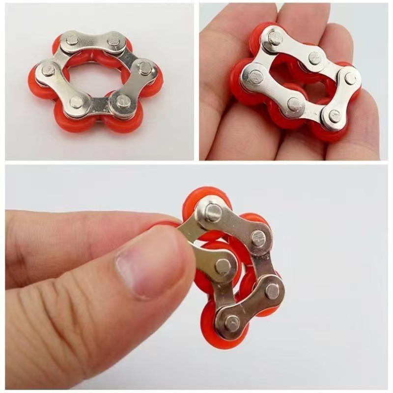 Stress Relief Toy - Bike Keychain Plastic
