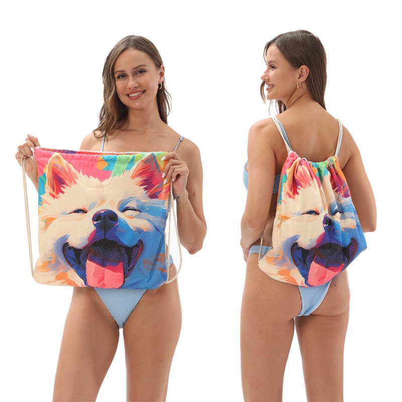 Beach Towel - Microfiber Foldable