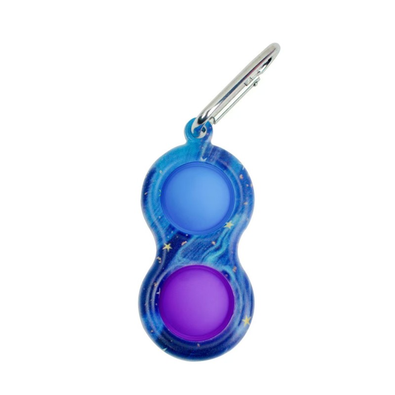 Silicone Fidget - Stress Relief Keychain
