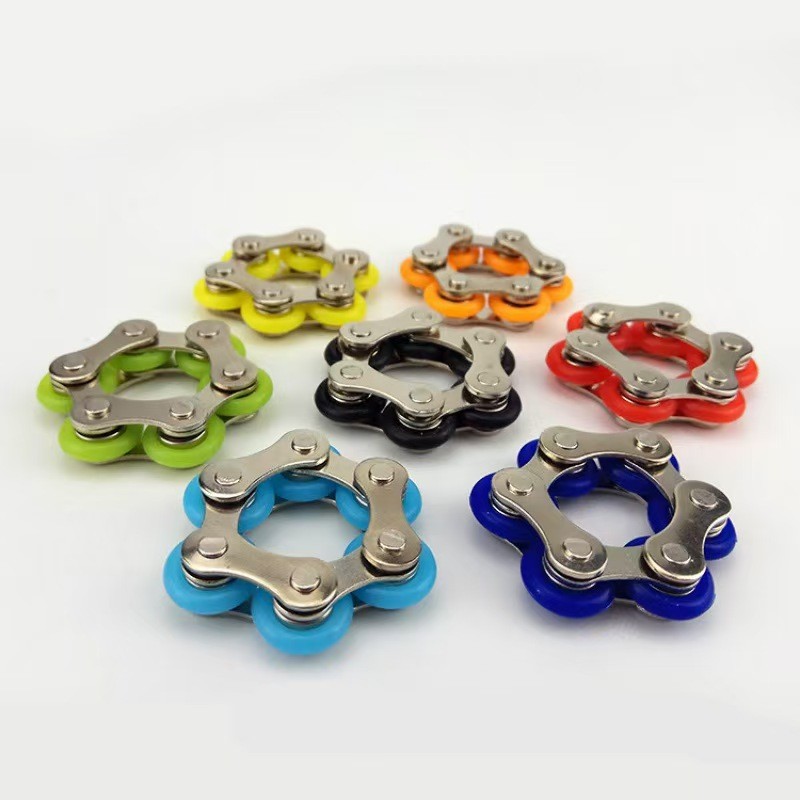 Stress Relief Toy - Bike Keychain Plastic