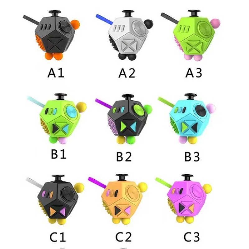 Stress Relief Toy - 12-Sided Magic Desk