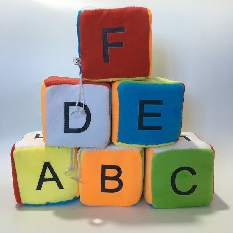 Dice Toy - Soft Plush Suction