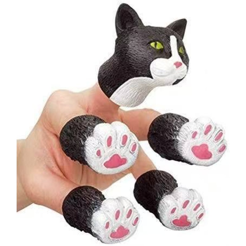 Finger Puppet - Vinyl Squirrel Novelty