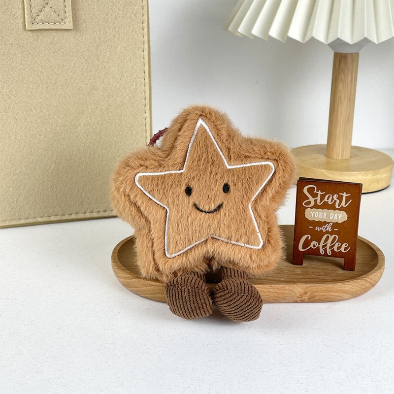 Star Keychain - Five Point Cotton