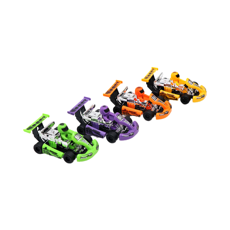 Go Kart Toy - Pull Back Power