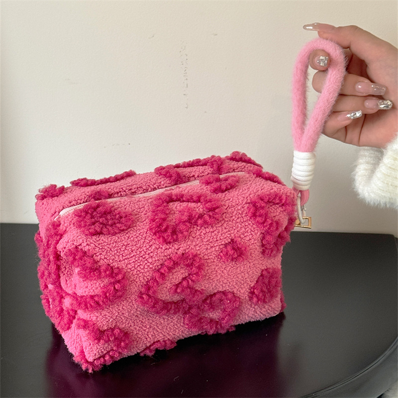 Travel Bag - Plush Cosmetic Organizer