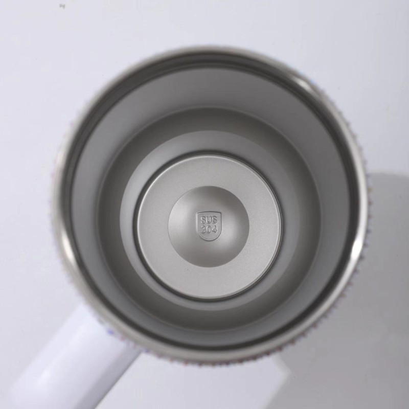 Christmas Cup - Diamond Santa Stainless