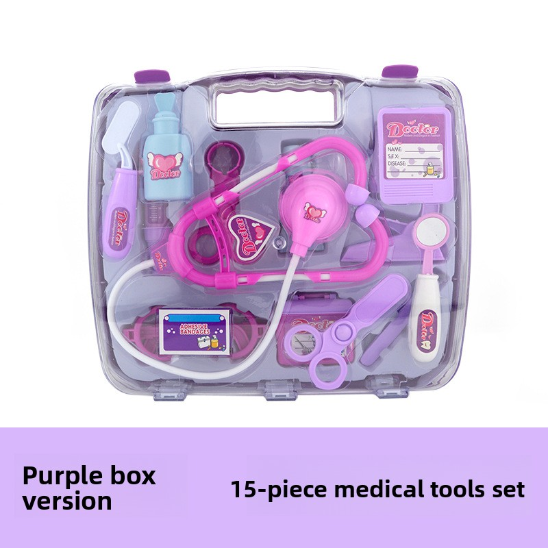 Medicine Kit - Portable Plastic Set