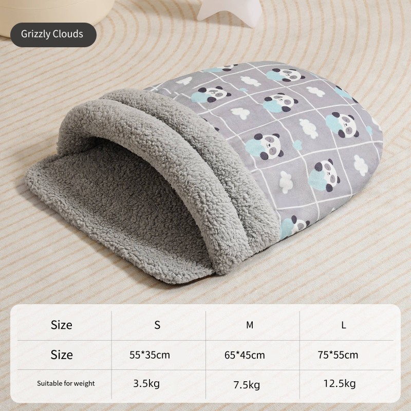 Cat Dog Bed Manufacturer - OEM Removable Crystal Velvet Cave