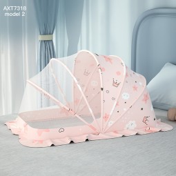 Baby Mosquito Net Supplier - OEM Quilted Portable Princess Style Folding