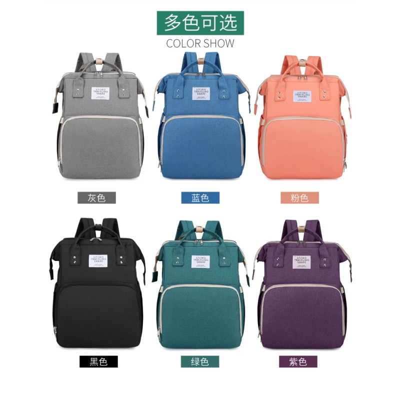 Mommy Bag Supplier - OEM 7-in-1 Functional Luxury Folding Wet Tote